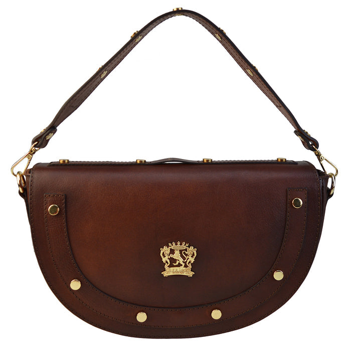 Pratesi Scudieri Bag B532 in genuine leather - Coffee