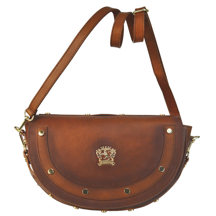 Pratesi Scudieri Bag B532 in genuine leather - Cognac