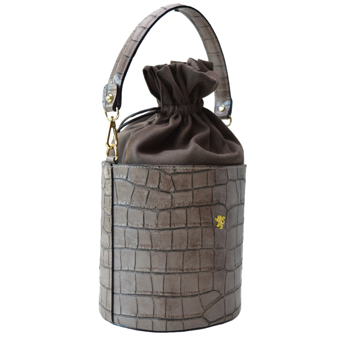 Pratesi Secchiello Lady bag K335 in genuine Italian leather