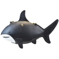Pratesi Shark Cross Body - Vegetable Tanned Italian Leather Black