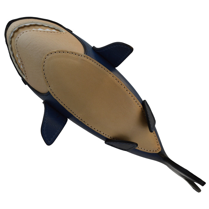 Pratesi Shark Cross Body - Vegetable Tanned Italian Leather Cognac