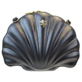 Pratesi Shell Cross Body Bag - Vegetable Tanned Italian Leather Black