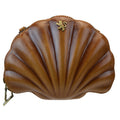 Pratesi Shell Cross Body Bag - Vegetable Tanned Italian Leather Brown