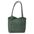 Pratesi Shoulder Bag Consuma Small in genuine leather B465/P - Green