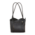 Pratesi Shoulder Bag Consuma Small in genuine leather B465/P - King Grey