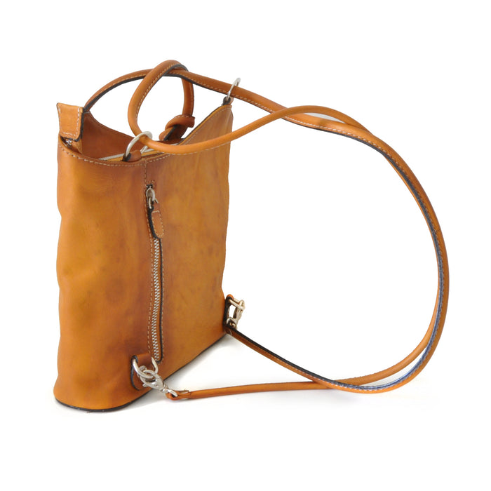 Pratesi Shoulder Bag Consuma Small in genuine leather B465/P - Sky Blue