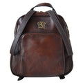 Pratesi Sirmione Backpack in genuine leather - Coffee