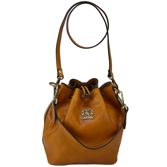 Pratesi Sorano B501/20 Woman Bag in genuine leather - Cherry