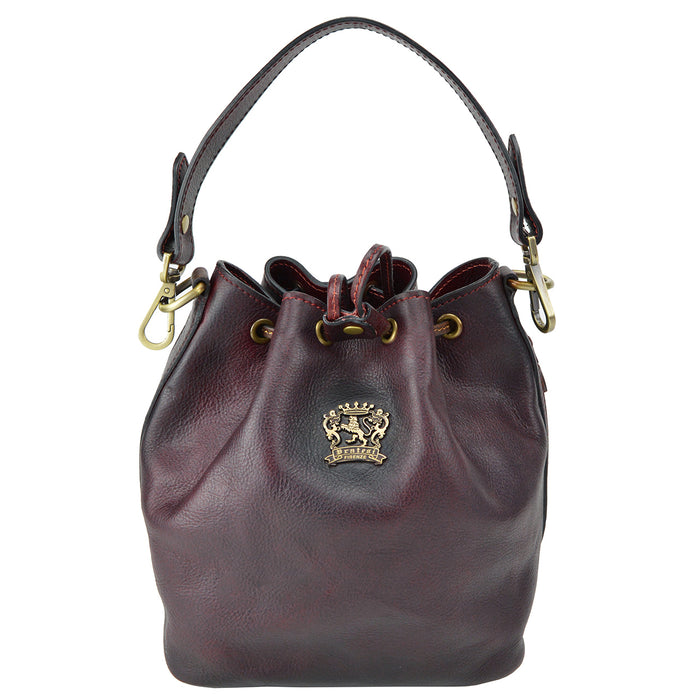 Pratesi Sorano B501/20 Woman Bag in genuine leather - Chianti