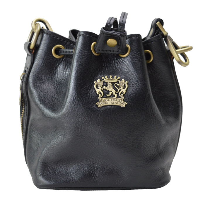 Pratesi Sorano Small Woman Bag in genuine Italian leather - Sorano Black
