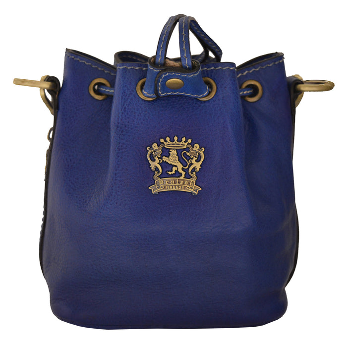 Pratesi Sorano Small Woman Bag in genuine Italian leather - Sorano Electric Blue