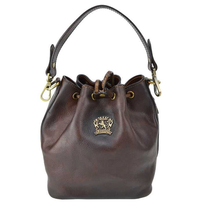 Pratesi Sorano Woman Bag in genuine Italian leather - Sorano Coffee