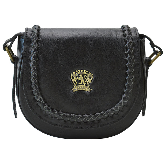 Pratesi Torri B294/20 Tote Bag in genuine leather - Black