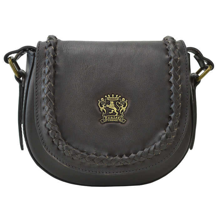 Pratesi Torri B294/20 Tote Bag in genuine leather - Grey