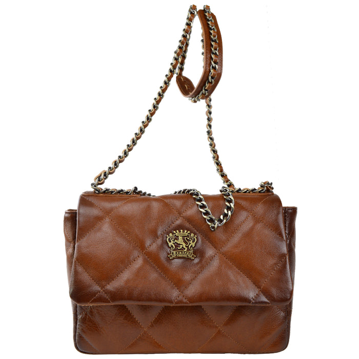 Pratesi Torrita di Siena Ladybag B448 - Vegetable Tanned Italian Leather Brown