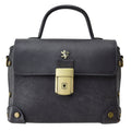 Pratesi Tote Bag Buti in Genuine Italian Vegetable Tanned Leather - Grey