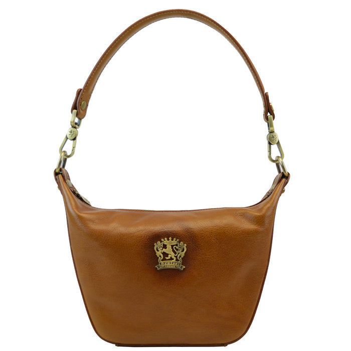 Pratesi Treggiaia Handbag B324 in Genuine Vegetable Dyed Italian Leather