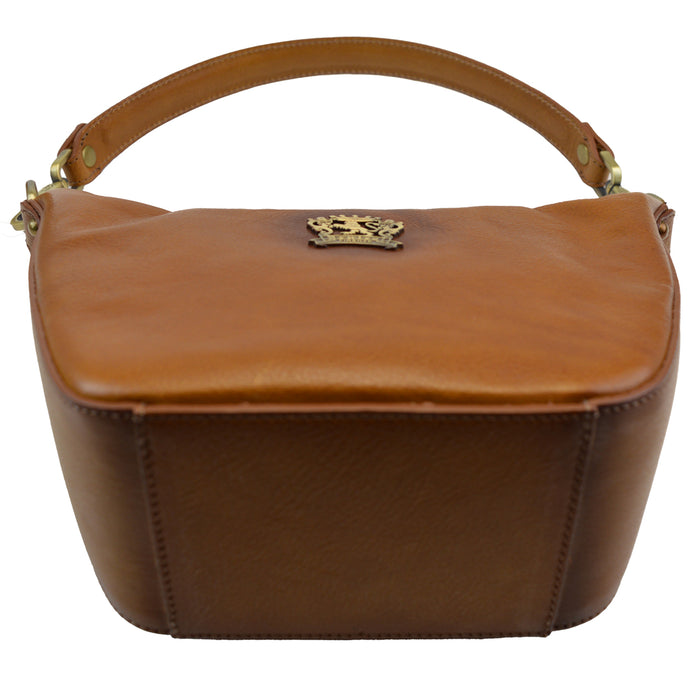 Pratesi Treggiaia Handbag B324 in Genuine Vegetable Dyed Italian Leather