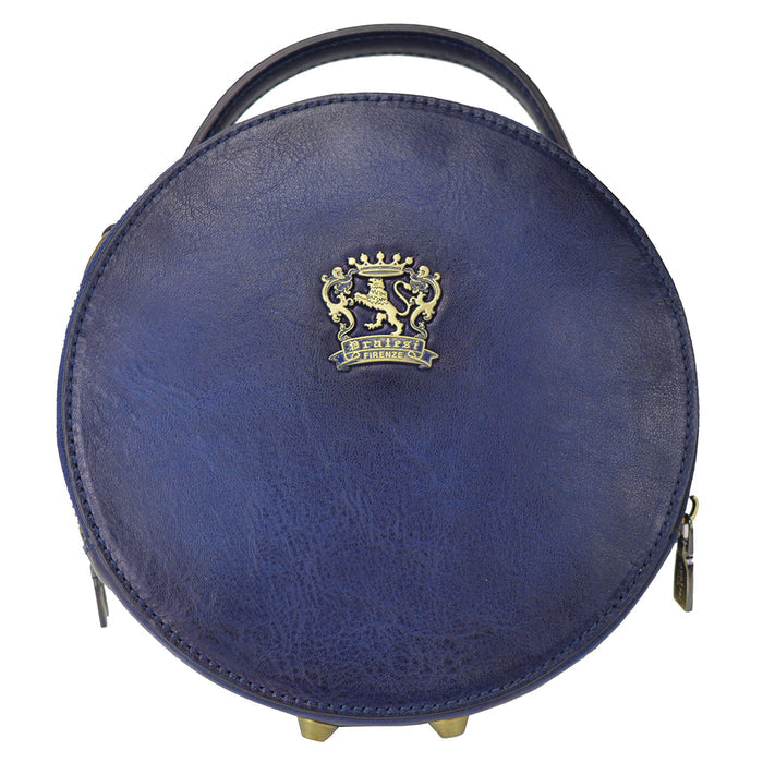 Pratesi Troghi B188 Tote Bag in genuine Italian leather - Troghi B188 Blue