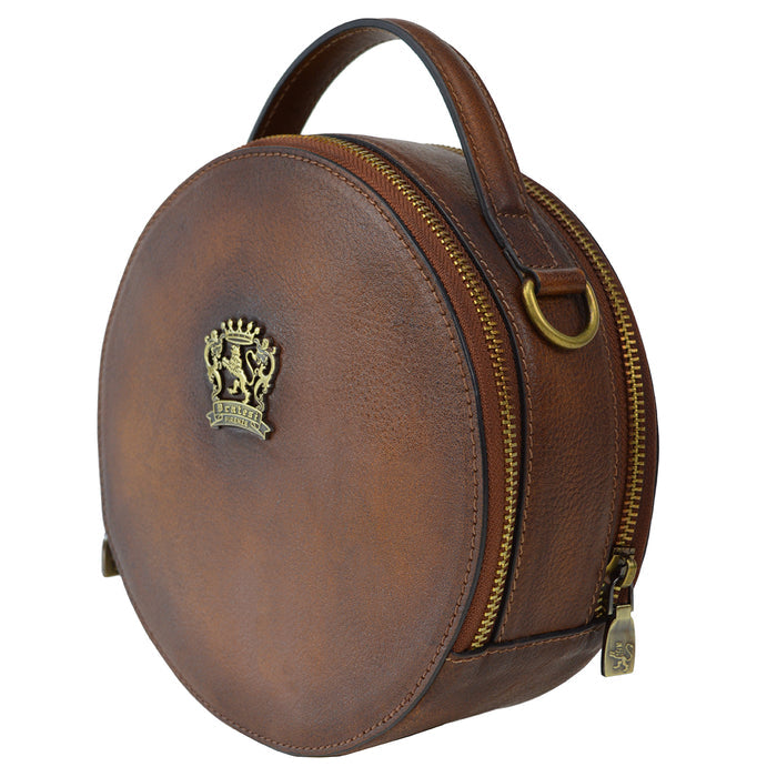 Pratesi Troghi B188 Tote Bag in genuine Italian leather - Troghi B188 Brown