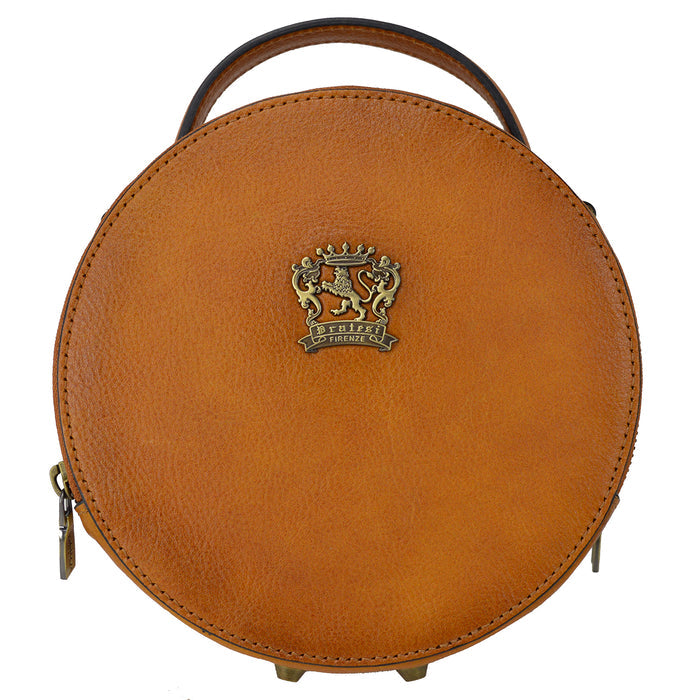 Pratesi Troghi B188 Tote Bag in genuine Italian leather - Troghi B188 Cognac