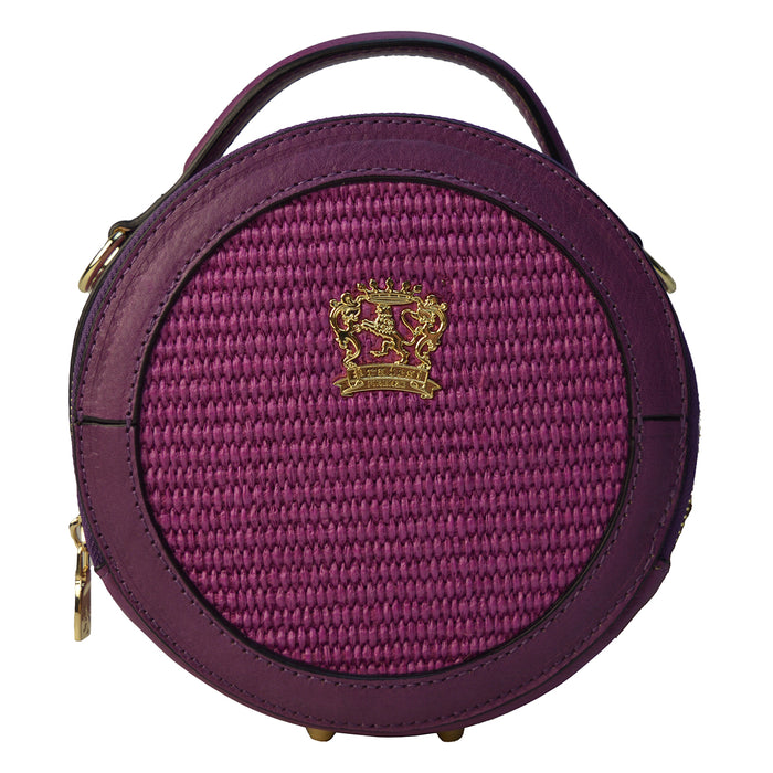 Pratesi Troghi Summer S188/PCE Tote Bag in genuine leather - Summer Violet