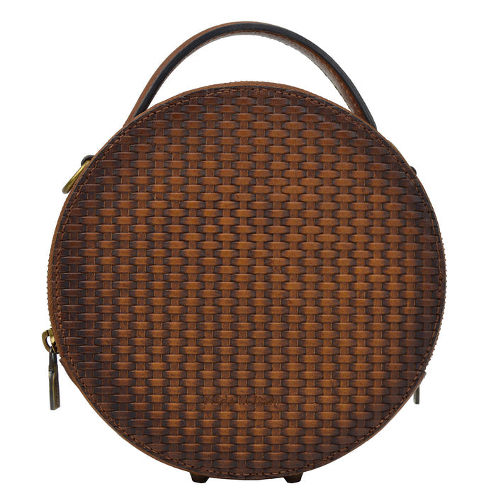 Pratesi Troghi T188 Tote Bag in genuine Italian leather - Vegetable Tanned Italian Leather Brown