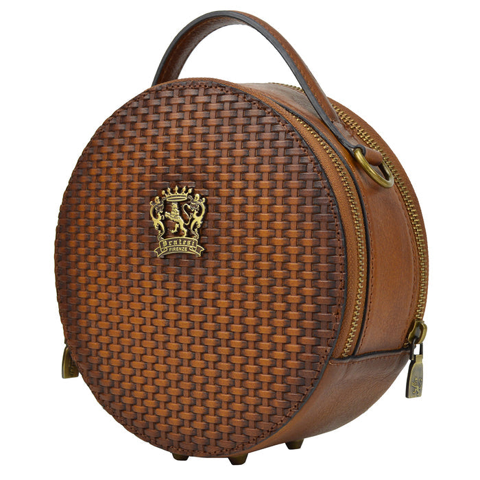 Pratesi Troghi T188 Tote Bag in genuine Italian leather - Vegetable Tanned Italian Leather Brown