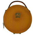 Pratesi Troghi T188 Tote Bag in genuine leather - Mustard