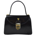 Pratesi Veneziano R285/M Lady Bag in genuine leather - Brunelleschi Black