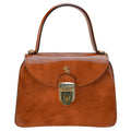 Pratesi Veneziano R285/M Lady Bag in genuine leather - Brunelleschi Brown