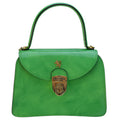 Pratesi Veneziano R285/M Lady Bag in genuine leather - Brunelleschi Emerald
