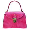 Pratesi Veneziano R285/M Lady Bag in genuine leather - Brunelleschi Fuchsia