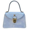 Pratesi Veneziano R285/M Lady Bag in genuine leather - Brunelleschi Sky Blue