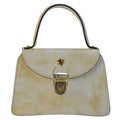 Pratesi Veneziano R285/M Lady Bag in genuine leather - Brunelleschi White