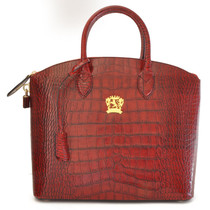 Pratesi Versilia Big King Woman Bag in genuine Italian leather