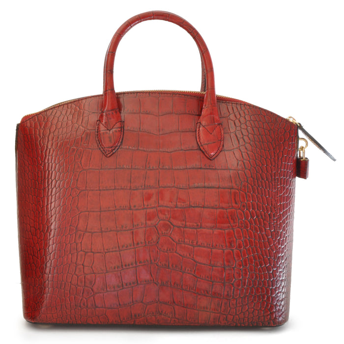 Pratesi Versilia Big King Woman Bag in genuine Italian leather