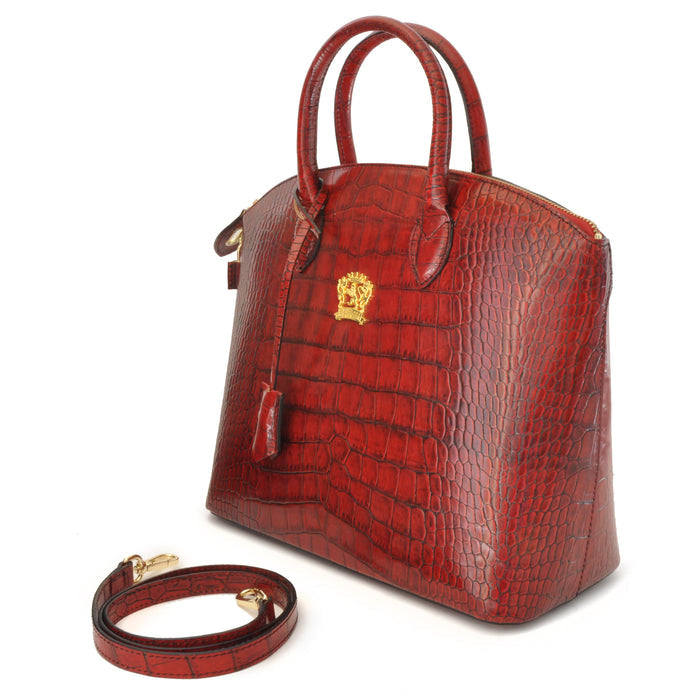 Pratesi Versilia Big King Woman Bag in genuine Italian leather