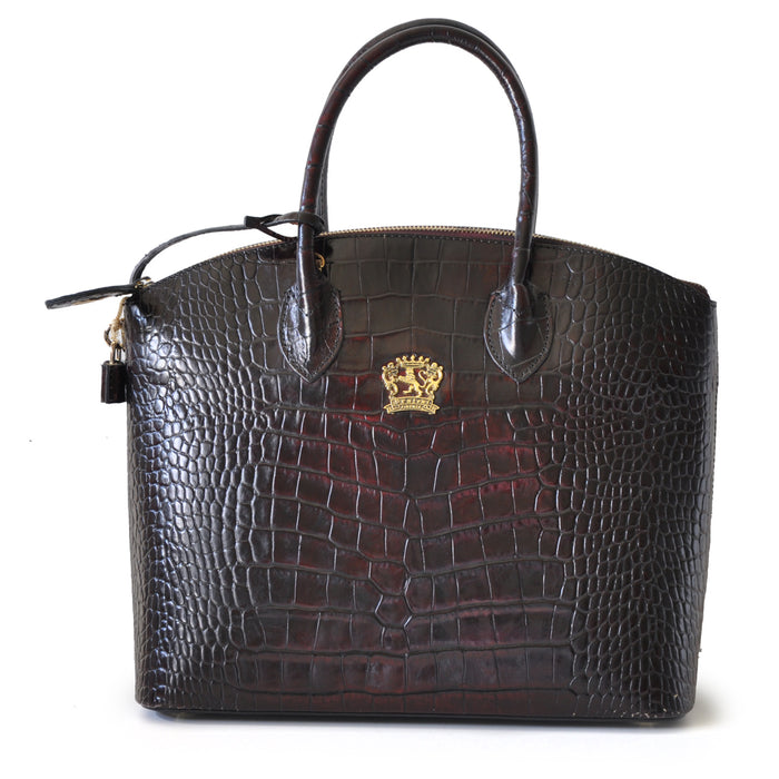 Pratesi Versilia Big King Woman Bag in genuine leather - King Chianti
