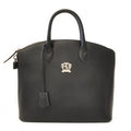 Pratesi Versilia genuine Italian Handbag in genuine leather - genuine Italian Black - LQE