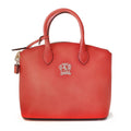 Pratesi Versilia Small Handbag in genuine Italian leather - Vegetable Tanned Italian Leather Pink