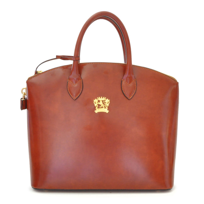 Pratesi Versilia Woman Bag R348 - Brunelleschi Leather Brown