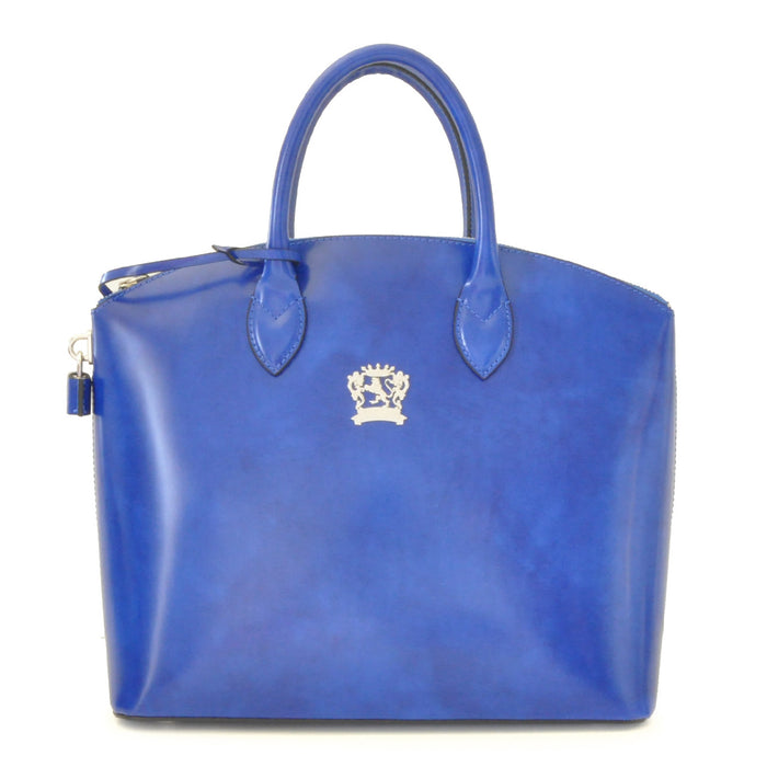 Pratesi Versilia Woman Bag R348 - Brunelleschi Leather Electric Blue