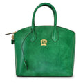 Pratesi Versilia Woman Bag R348 - Brunelleschi Leather Emerald