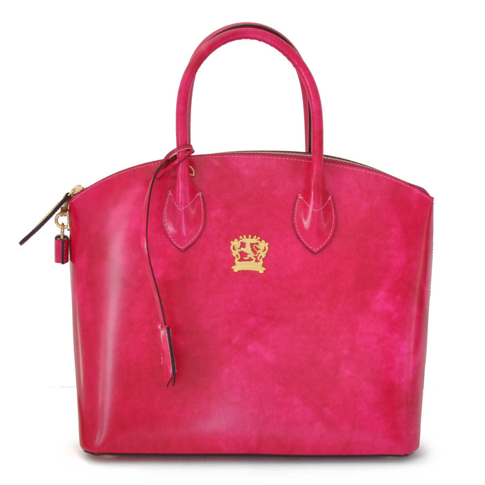 Pratesi Versilia Woman Bag R348 - Brunelleschi Leather Fuxia