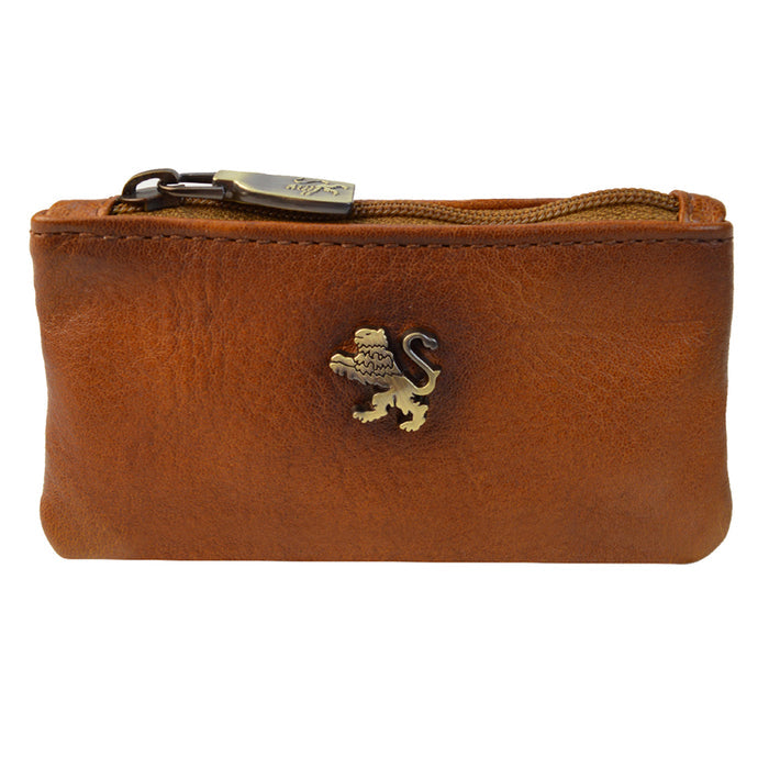 Pratesi Vicano envelope B313 in Genuine Leather - genuine Italian Brown - LQE