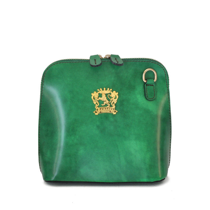 Pratesi Volterra Brunelleschi Woman Clutches in genuine Italian leather - Brunelleschi Leather Emerald
