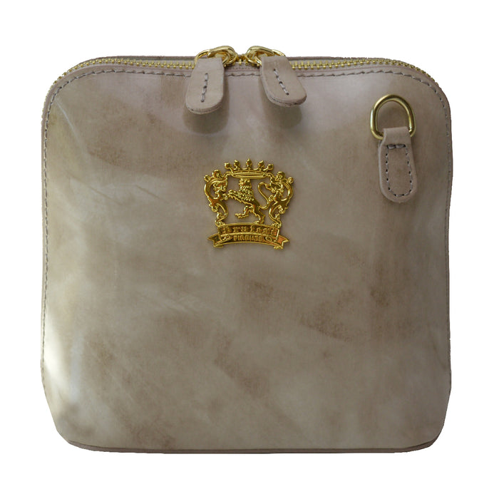 Pratesi Volterra Brunelleschi Woman Clutches in genuine Italian leather - Brunelleschi Leather White