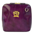 Pratesi Volterra Clutches in Brunelleschi Leather - Violet