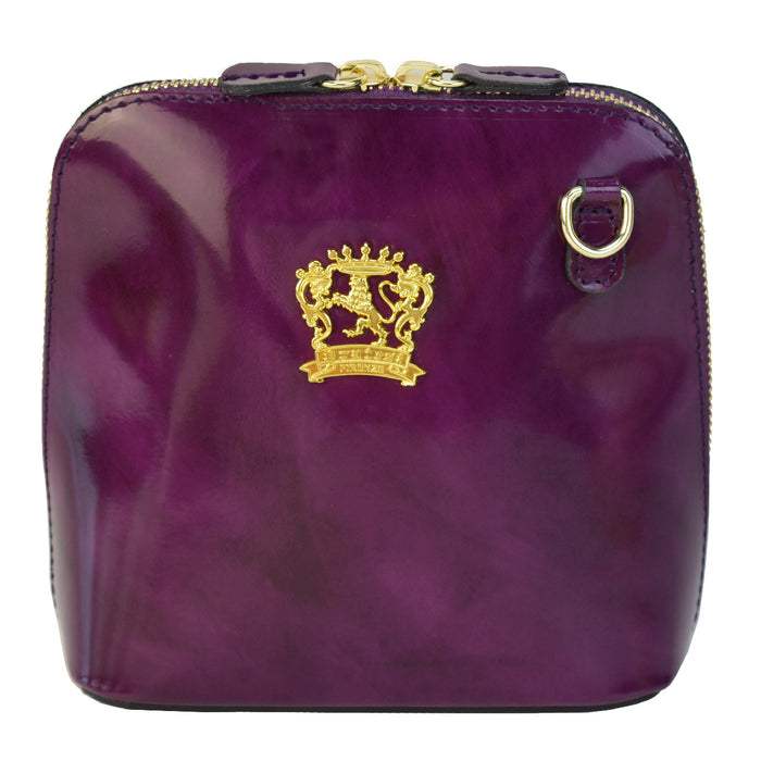 Pratesi Volterra Clutches in Brunelleschi Leather - Violet
